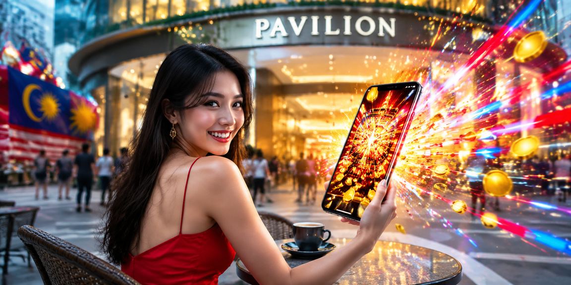 Aplikasi kasino 10050 di skrin telefon pintar pemain Kuala Lumpur