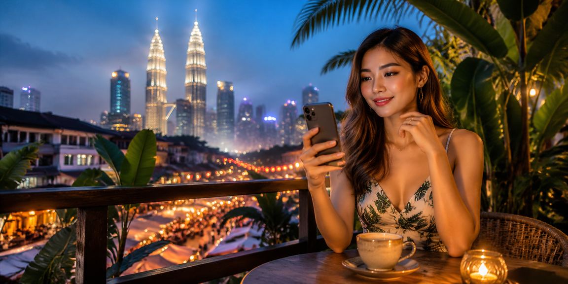 Antara muka kasino mudah alih di Kuala Lumpur