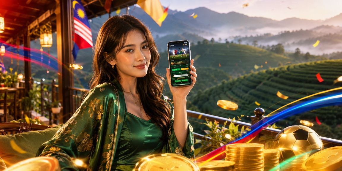 Pemain Malaysia menggunakan platform 10050 untuk taruhan sukan sambil memantau status VIP dari telefon